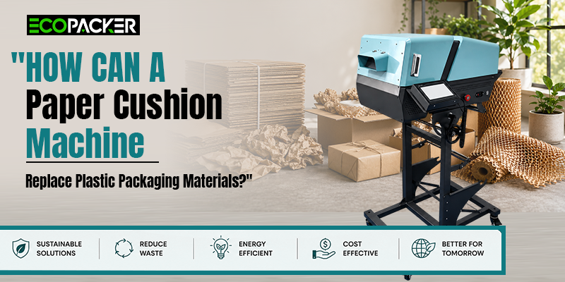 Paper cushion machine