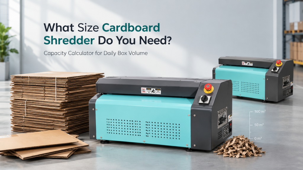 Cardboard Shredder machine